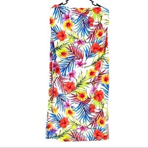 Absolutely Love It! Women's Plus Floral Tropical Tube Dress